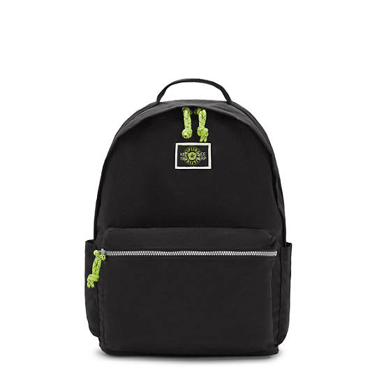 Kipling Damien Large Backpack Laptop Bags Valley Black | CA 1633EB